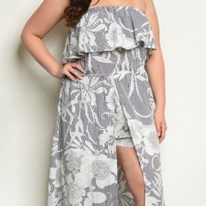 Beautiful Romper Maxi Floral